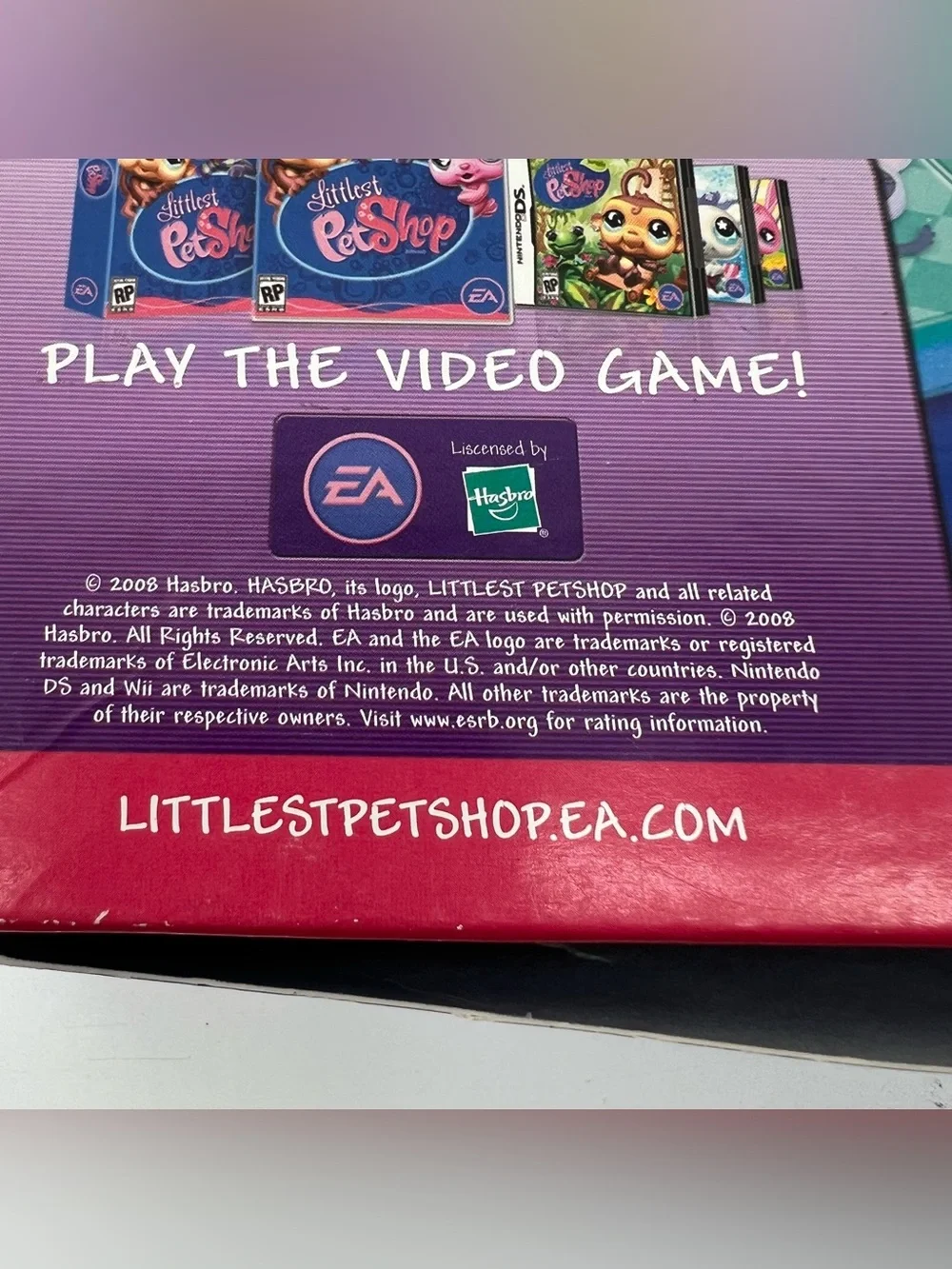 Littlest Pet Shop Hideaway Haven Game 2008 Missing 1 Home Card